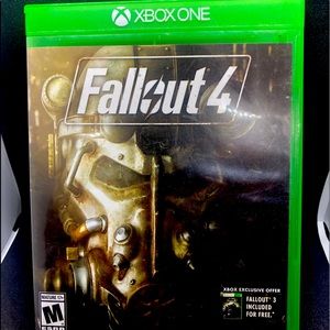 Fallout 4 Xbox one game by Bethesda
